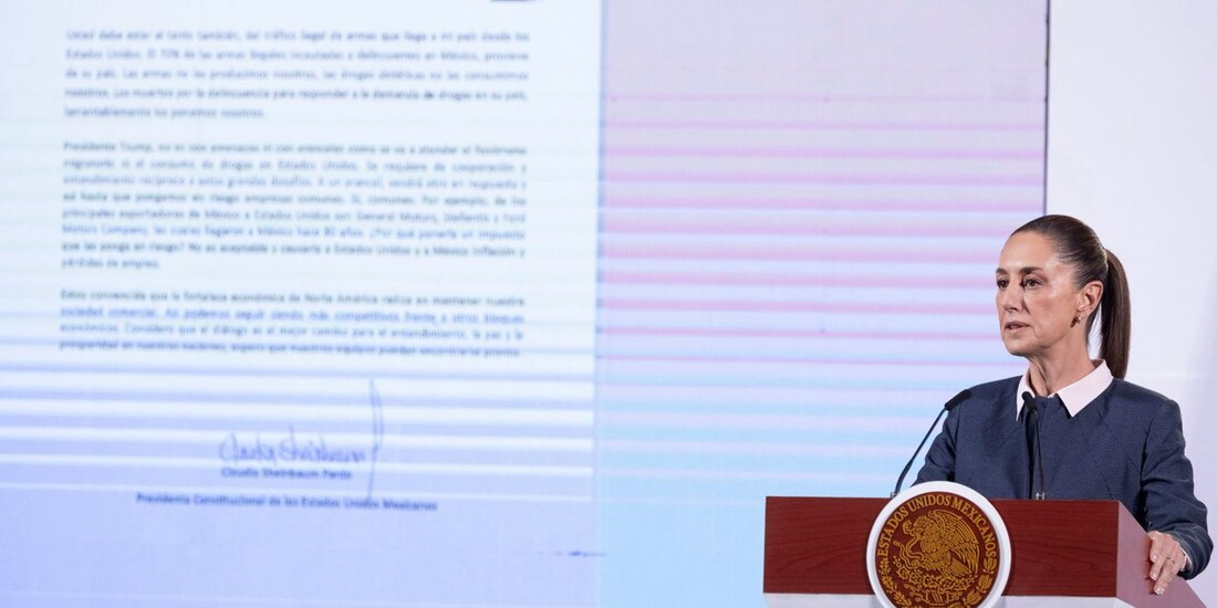 La Presidenta Claudia Sheinbaum Pardo envió una carta al presidente electo de Estados Unidos, Donald Trump