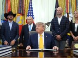 El presidente de Estados Unidos, Donald Trump
