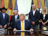 El presidente de Estados Unidos, Donald Trump