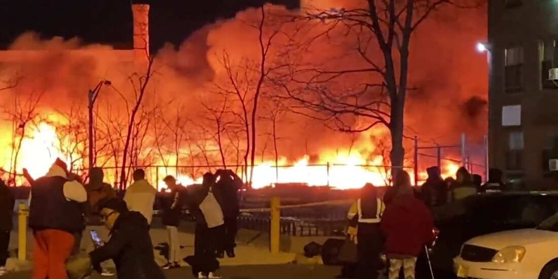Una planta química ubicada en la ciudad estadounidense de Passaic, en el estado de Nueva Jersey, se incendió.