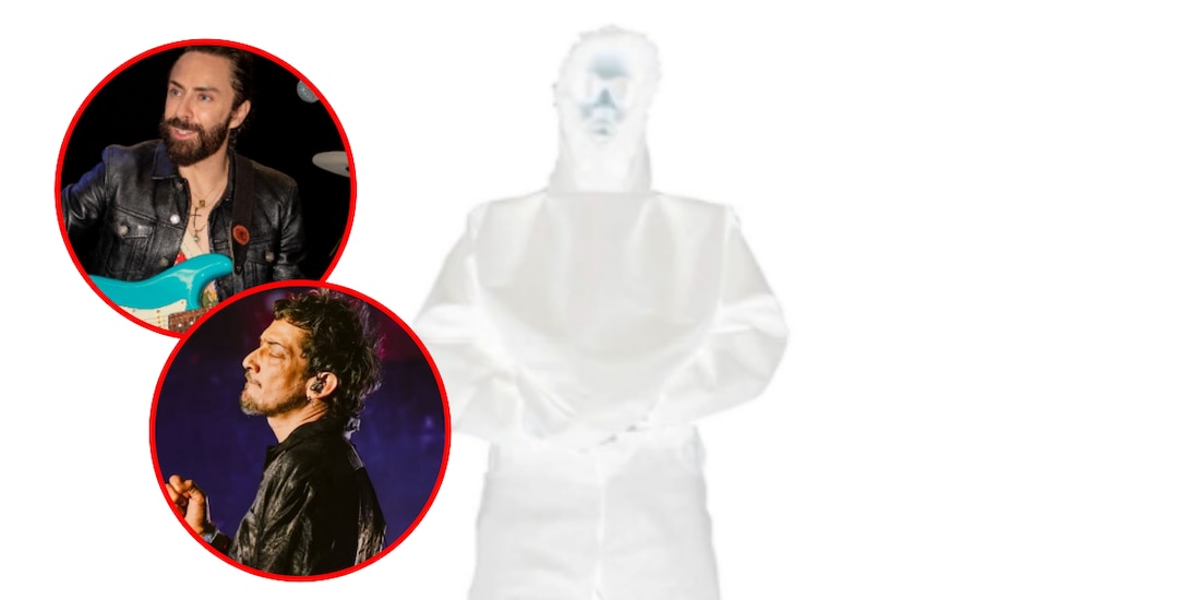 Jay de la Cueva y León Larregui disfrutan el concierto de Kanye West en México