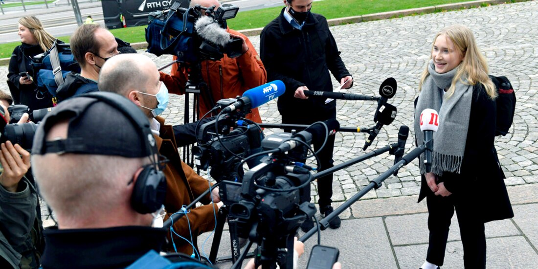 La agenda de Aava Murto se basó en el impacto de la tecnología en la igualdad de género. 