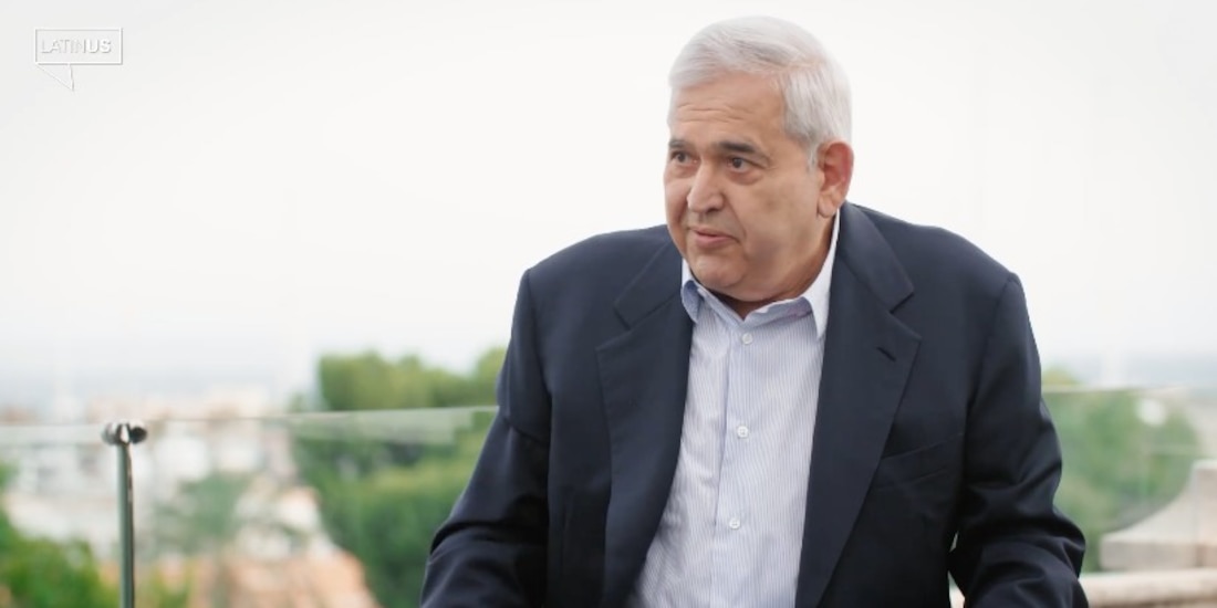 El empresario, en entrevista con Latinus, en noviembre pasado.