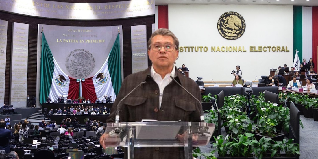 Monreal adelanta renovación de consejeros del INE en la Cámara de Diputados