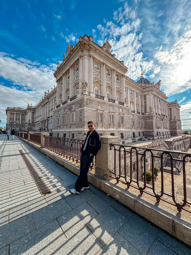 Madrid, España, uno de los recientes viajes del influencer.