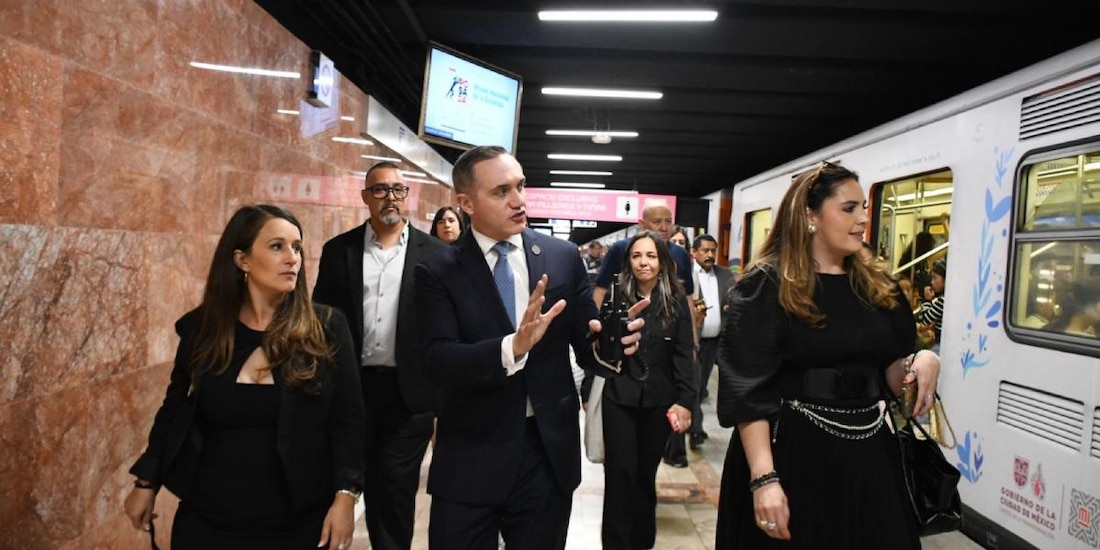 La edila de Los Ángeles, Imelda Padilla, reconoció la velocidad en las remodelaciones del transporte masivo capitalino.