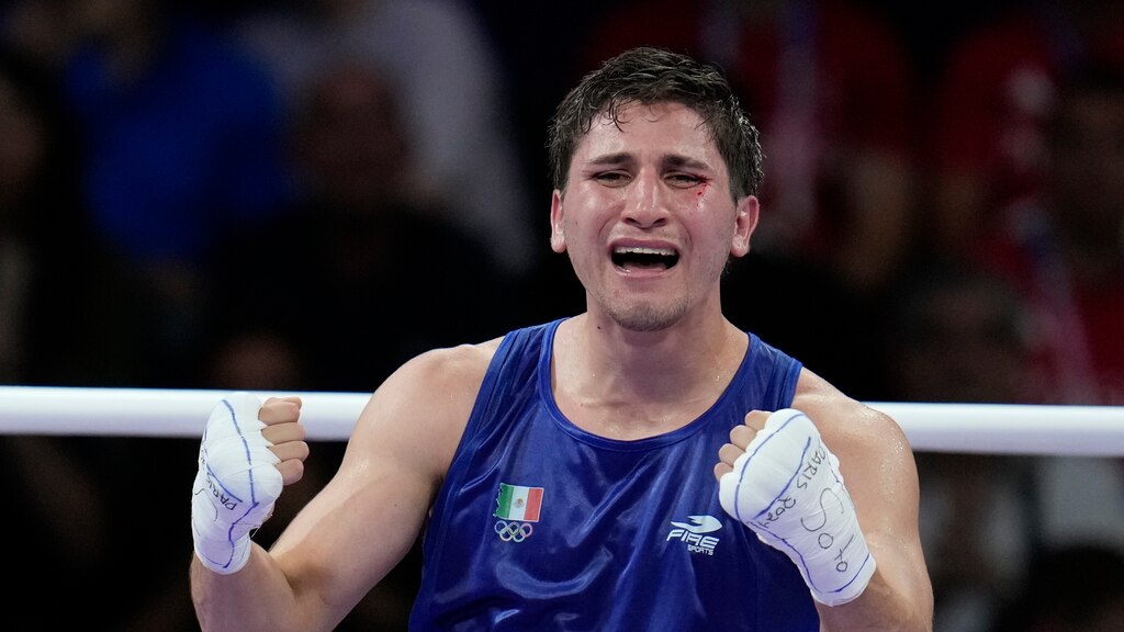 El sinaloense Marco Verde durante su participación en los JO.
