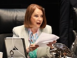 Laura Itzel Castillo, presidenta de la Mesa Directiva del Senado