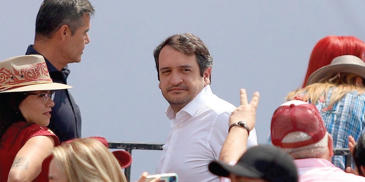 El hijo del expresidente Andrés Manuel López Obrador, en la CDMX, en octubre pasado