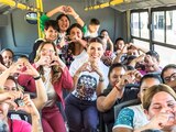 Marina del Pilar anuncia crecimiento del Transporte Violeta en Tijuana