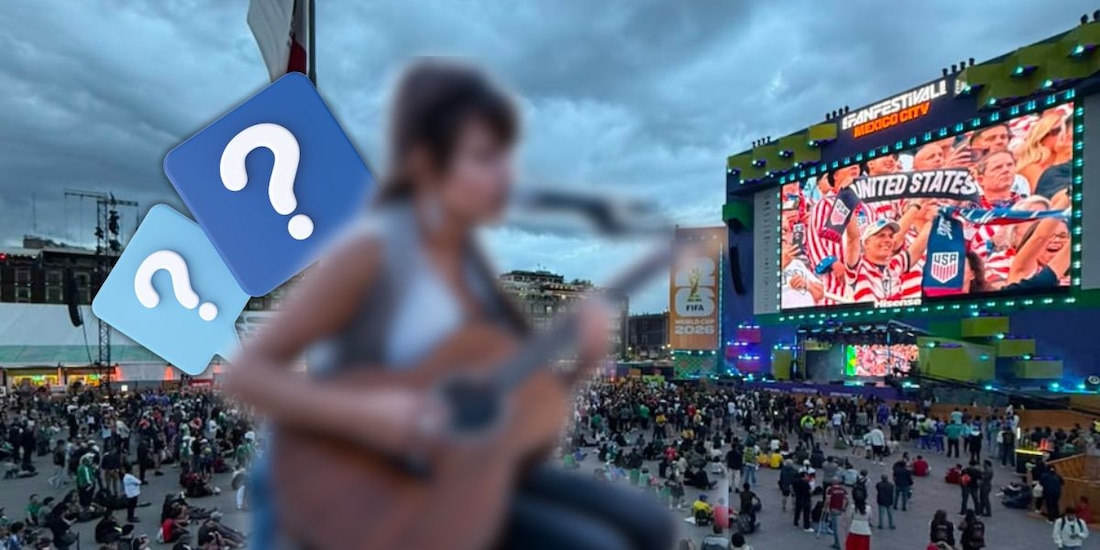 Este artista estará HOY en el Fan Fest del Zócalo CDMX.