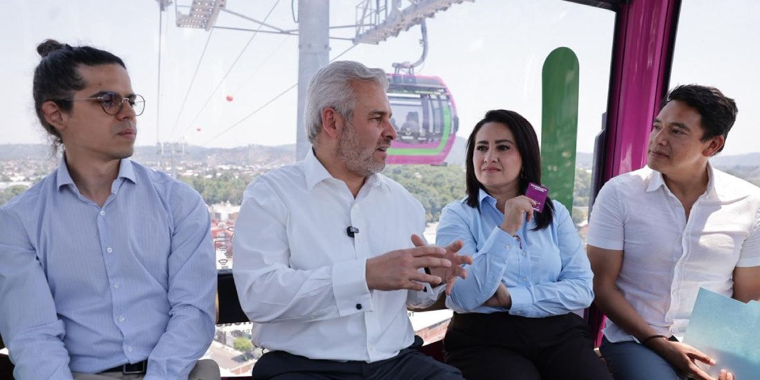 Primer teleférico en Michoacán supera medio millón de usuarios en un mes.