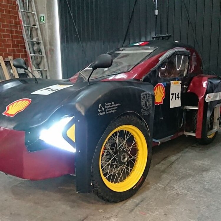 Mictlán: así luce el prototipo de vehículo eléctrico.