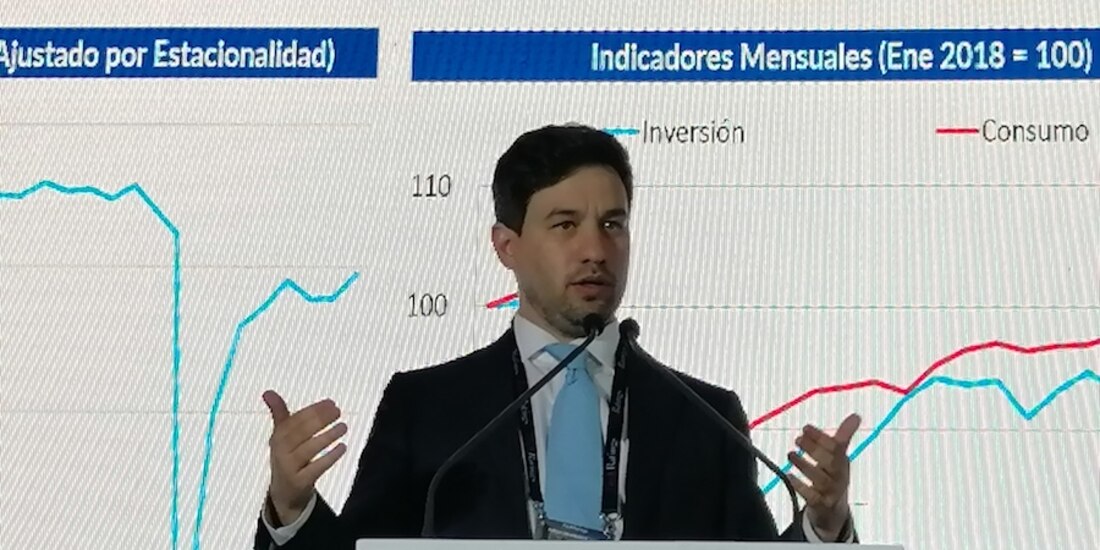 Carlos Morales, director de Riesgo Soberano para América Latina de Fitch, ayer.