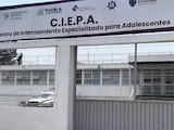 Fachada del centro de internamiento juvenil de Puebla, en imagen de archivo.