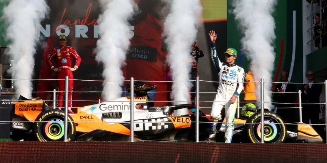 Lando Norris fue el ganador del Gran Premio de México.