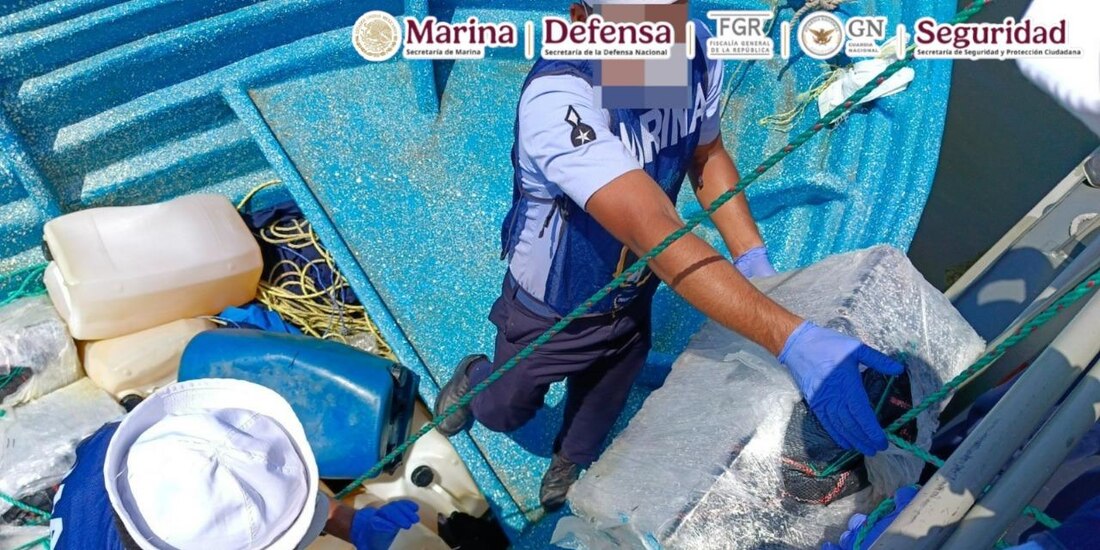 Acción de efectivos de la Marina.