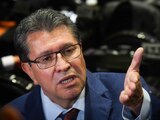 icardo Monreal coordinador del grupo parlamentario de Morena en la Cámara de Diputados