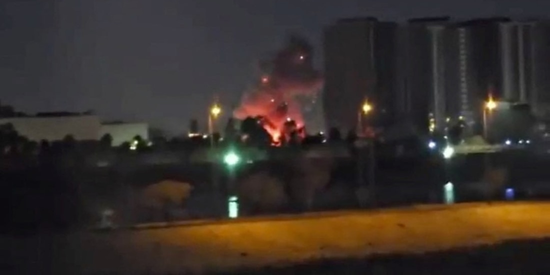 Ataque a embajada de Estados Unidos en Bagdad, Irak.