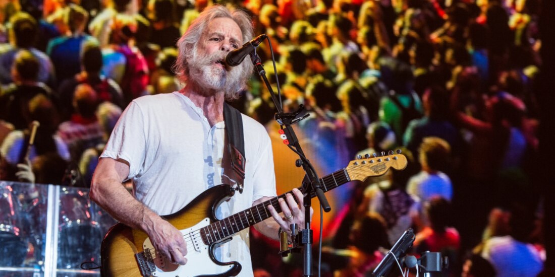 Bob Weir, fundador de los Grateful Dead, en 2016