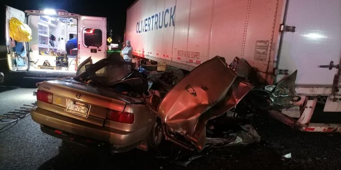 Accidente en la México - Puebla.