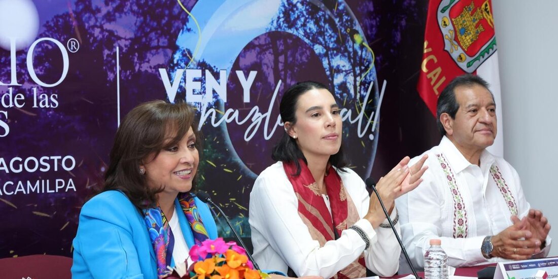 Presentan la "Temporada de Avistamiento de Luciérnagas 2025", que se llevará a cabo del 20 de junio al 10 de agosto en los municipios de Nanacamilpa y Calpulalpan