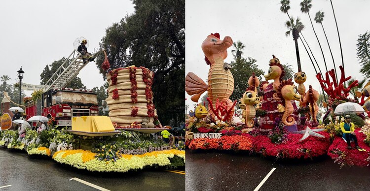 Carrozas del Desfile de las Rosas 2026