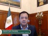 El subsecretario de Hacienda y Crédito Público, Gabriel Yorio González, en videoconferencia.