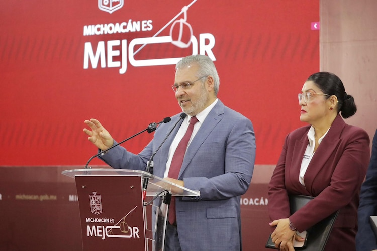 Alfredo Ramírez Bedolla presentó el balance de las obras de infraestructura impulsadas en la entidad.