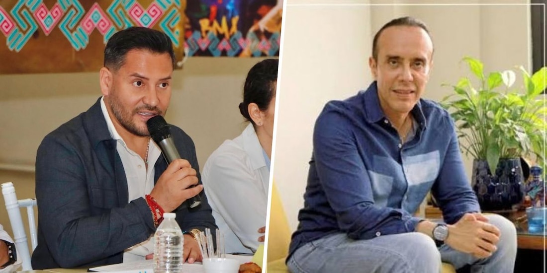 Jorge Lara (izq.) y Alexis Nucamendi (der.), en fotografías de archivo.