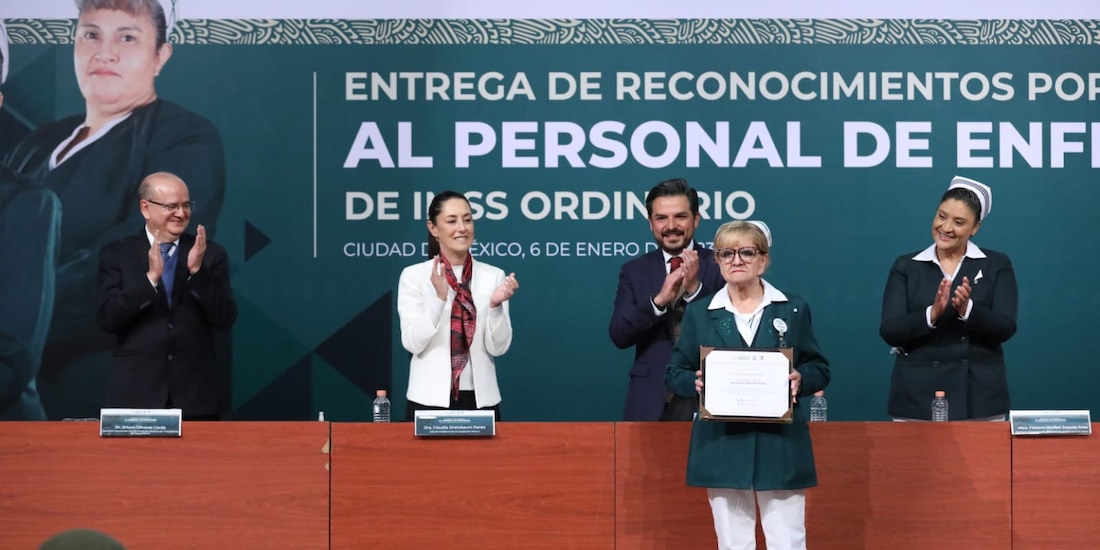 IMSS reconoce a enfermeras que representan 28% de su plantilla.