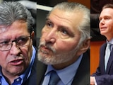 Adán Augusto López, Ricardo Monreal y Manuel Velasco se disculpan con Sheinbaum