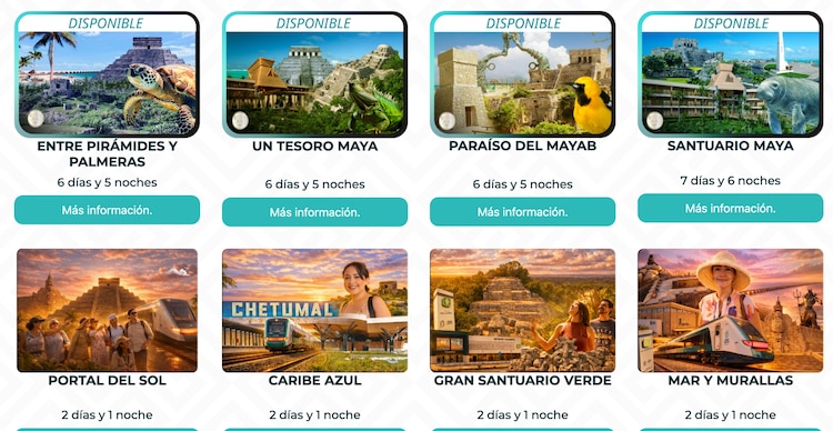 Paquetes Turísticos Tren Maya 2026