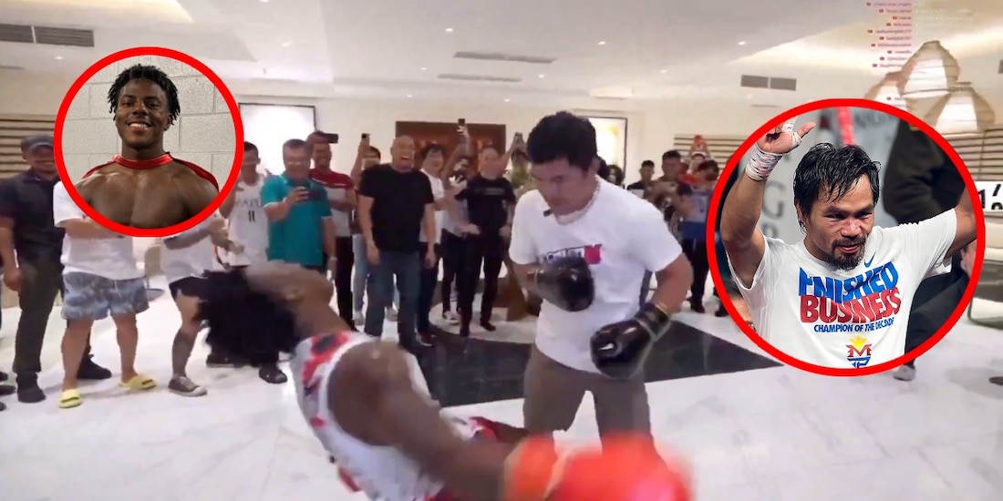 Manny Pacquiao noquea de un solo golpe a un famoso streamer
