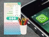En WhatsApp puedes poner las letras de colores.