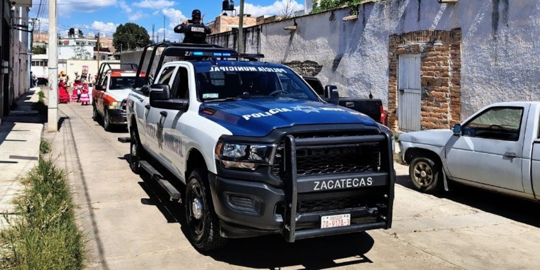 Imagen de archivo de un elemento de seguridad de Zacatecas.