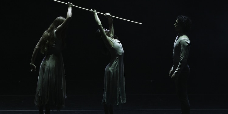ALINA COJOCARU, Nicola Wills e Isaac Hernández, en Giselle.