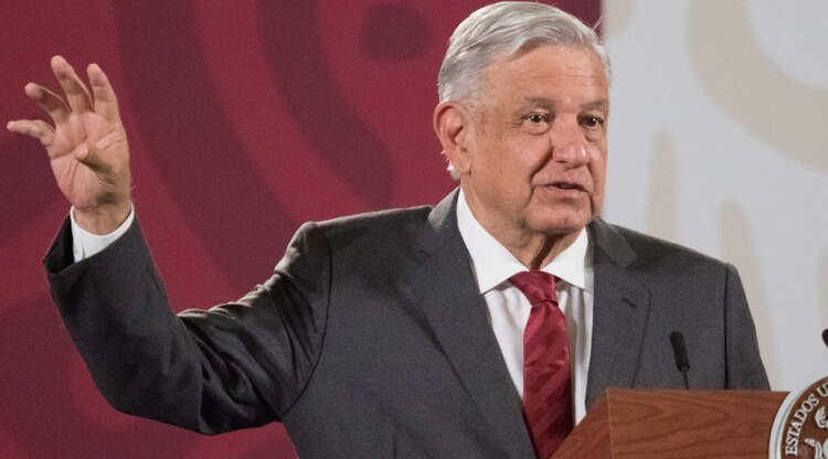 El presidente de México, Andrés Manuel López Obrador, el 10 de agosto de 2020.