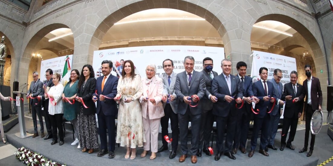 Funcionarios resaltan logros en materia de seguridad social durante Gobierno de AMLO