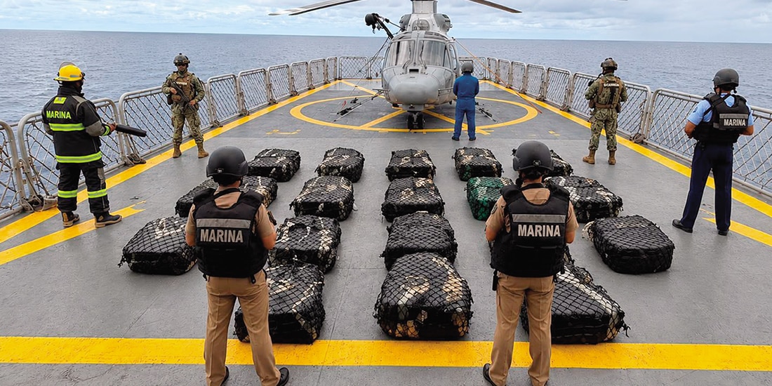 PARTE de la droga asegurada en Guerrero
y Tlaxcala por las autoridades