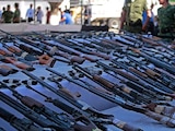 Decomiso de armas.