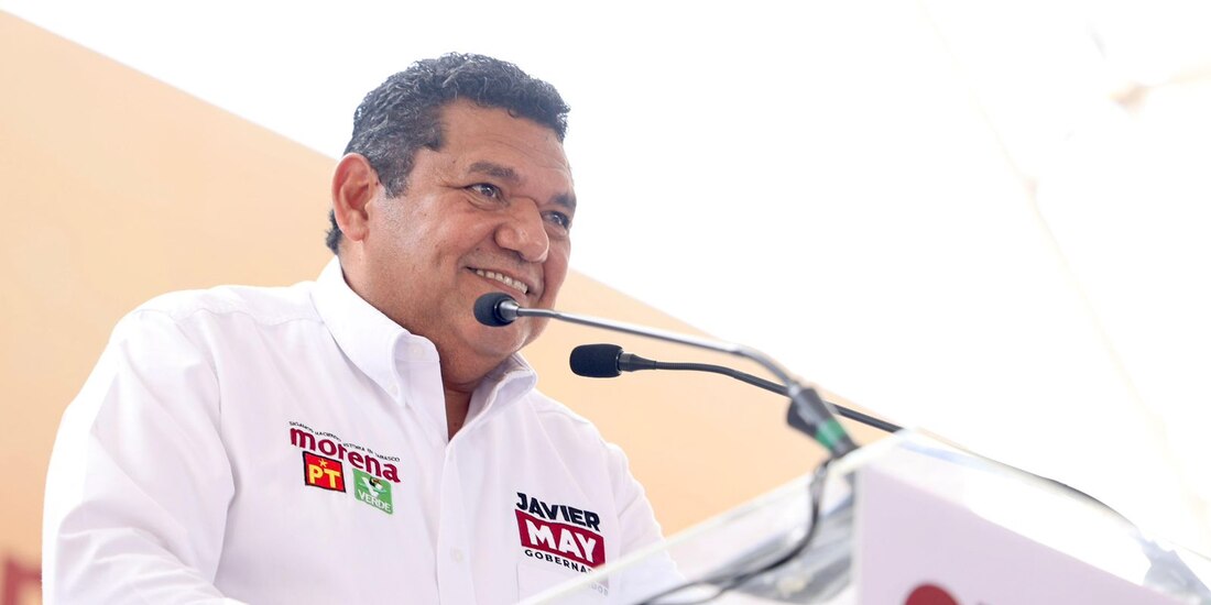 Javier May presenta compromisos con Tabasco.
