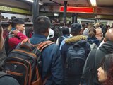 Metro CDMX inició la jornada con retrasos y aglomeraciones en la Línea 3, en foto.