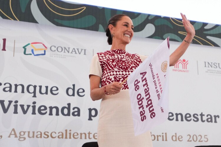 Claudia Sheinbaum, Presidenta de México, y Tere Jiménez, gobernadora de Aguascalientes.