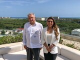Este domingo, AMLO se reunió con la gobernadora electa de Guerrero, Evelyn Salgado.