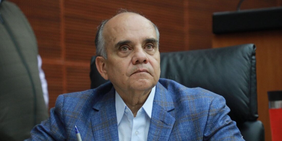 Manuel Añorve, líder de la bancada priista en el Senado, el pasado 8 de mayo.