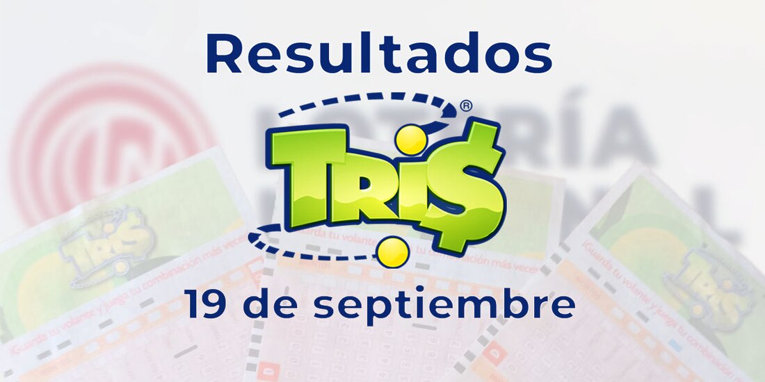 Resultados del Tris de hoy 19 de septiembre del 2025.