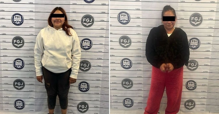 Entre los detenidos se encuentran Erika "N" y Wendy "N", presuntas líderes de la célula.