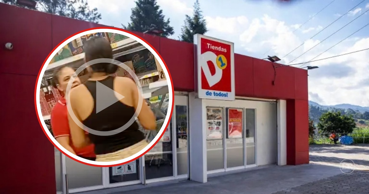 Image accompanying media coverage of a Tiendas D1 employee confronting a shoplifter.