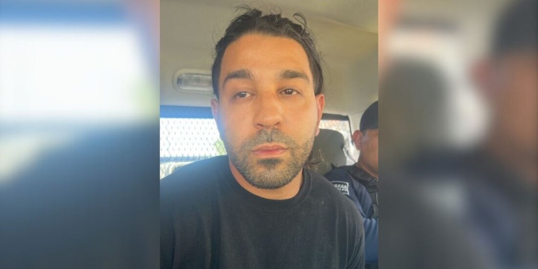 OTMANE KHALLADI, detenido en acción conjunta de la SSPC, FGR y Semar.